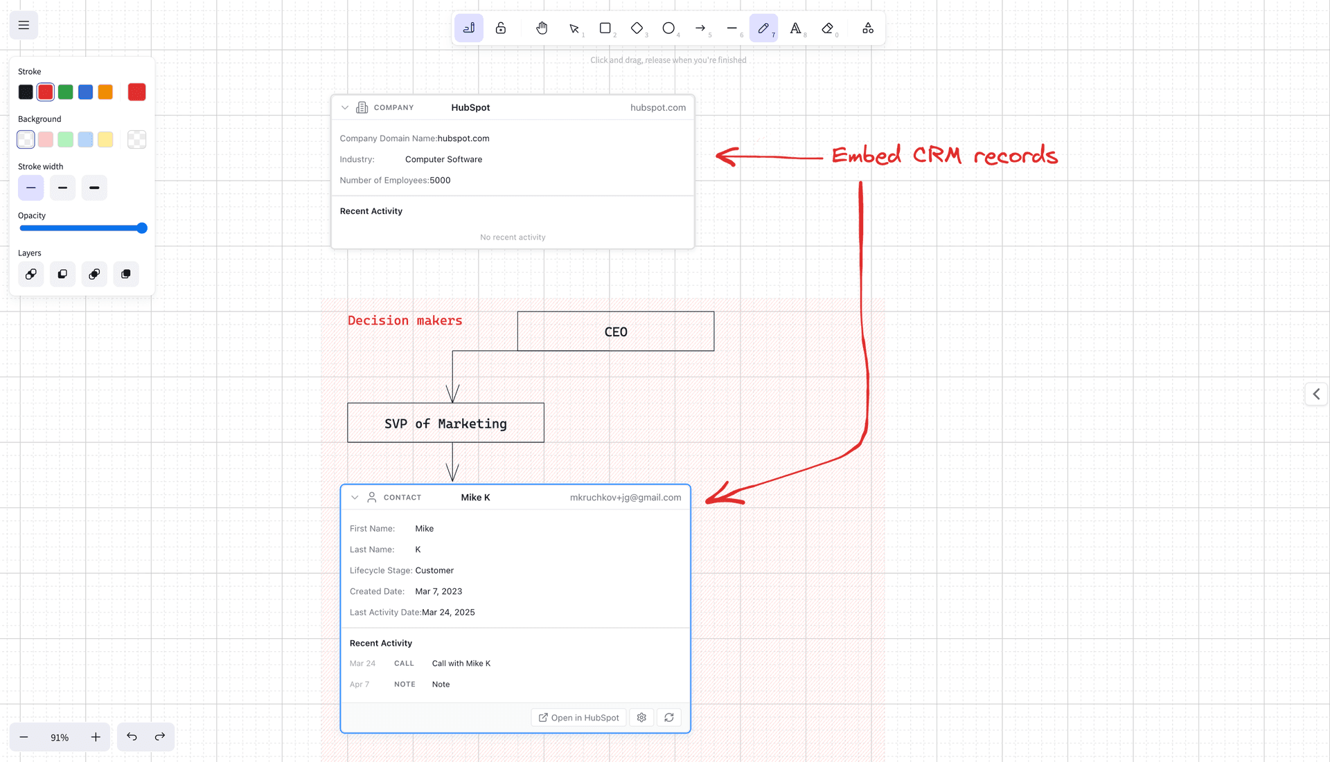 DocsHub Whiteboards Interface