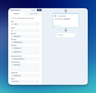 Automate HubSpot Blog Posts with 0CodeTools