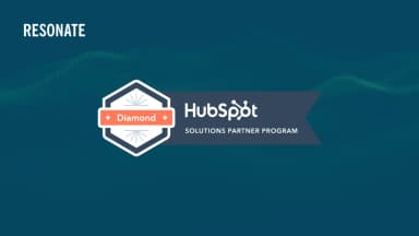 Resonate becomes HubSpot Diamond Partner