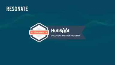 Resonate Achieves HubSpot Platinum Status