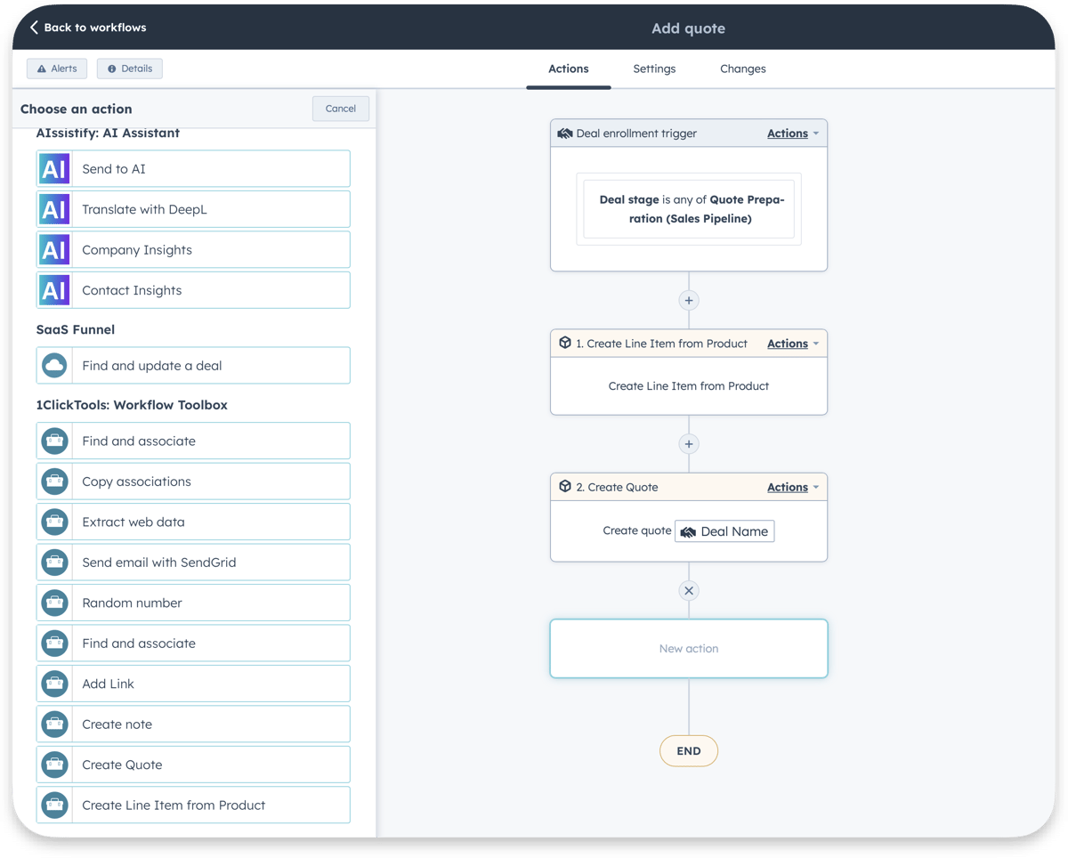 Deal Workflow Example