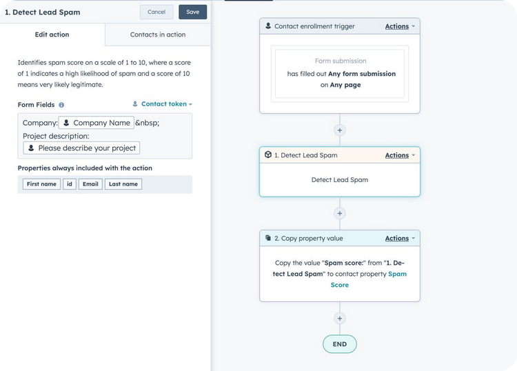 Introducing Spam Lead Detection in HubSpot with AIssistify
