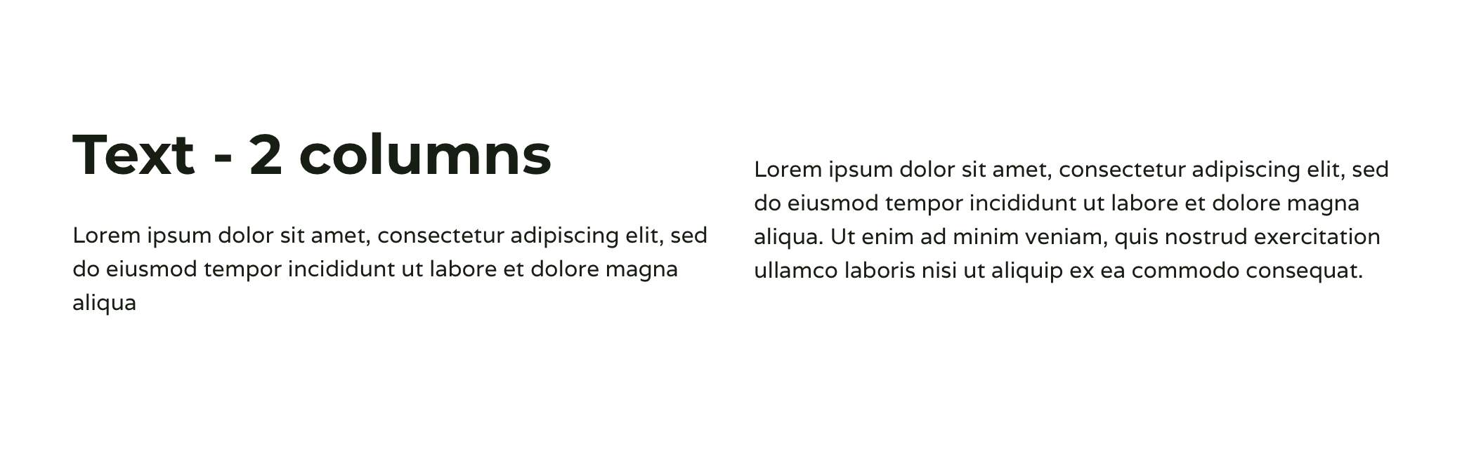 ReStarter - modules - text 2 columns