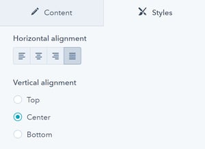 section styles - alignment-png