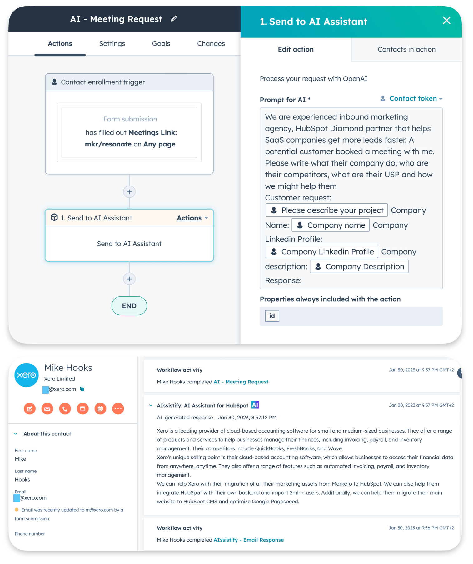 workflow - prepare for a meeting w 2