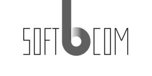 Softbcom BW Logo
