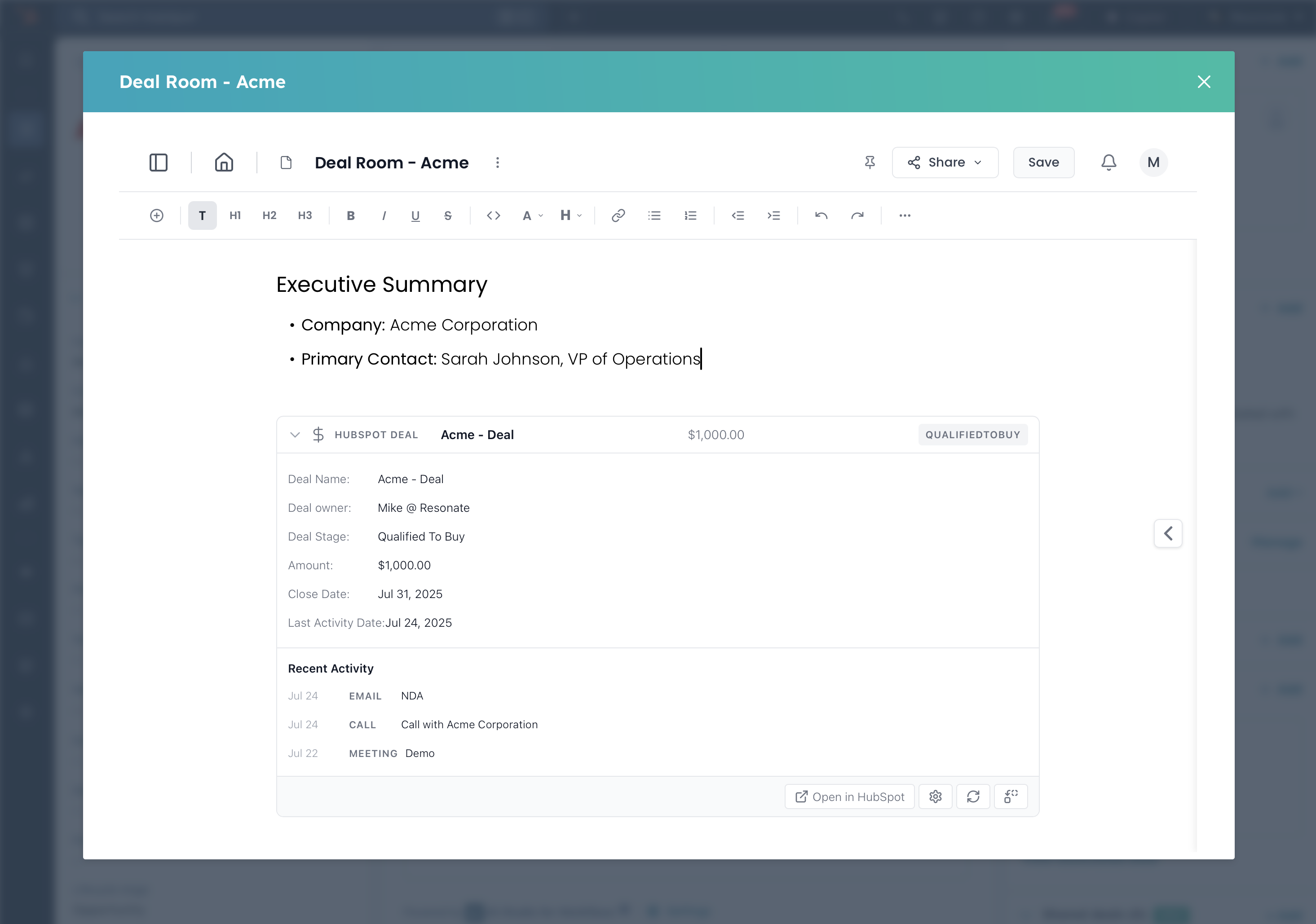 docshub - hubspot 2